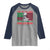 Marcus Garvey Raglan Shirt The Black Skin Is A National Badge Of Greatness African American Flag