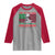 Marcus Garvey Raglan Shirt The Black Skin Is A National Badge Of Greatness African American Flag