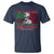 Marcus Garvey T Shirt The Black Skin Is A National Badge Of Greatness African American Flag