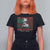 Marcus Garvey T Shirt For Women The Black Skin Is A National Badge Of Greatness African American Flag
