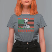 Marcus Garvey T Shirt For Women The Black Skin Is A National Badge Of Greatness African American Flag