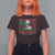 Marcus Garvey T Shirt For Women The Black Skin Is A National Badge Of Greatness African American Flag