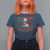 Marcus Garvey T Shirt For Women The Black Skin Is A National Badge Of Greatness African American Flag