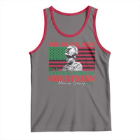 Marcus Garvey Tank Top The Black Skin Is A National Badge Of Greatness African American Flag