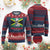 Marcus Garvey Ugly Christmas Sweater The Black Skin Is A National Badge Of Greatness Jamaican Flag
