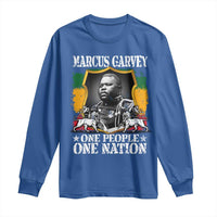Marcus Garvey Long Sleeve Shirt One People One Nation Jamaica Legends Rasta