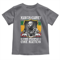 Marcus Garvey Toddler T Shirt One People One Nation Jamaica Legends Rasta