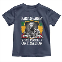 Marcus Garvey Toddler T Shirt One People One Nation Jamaica Legends Rasta