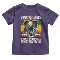 Marcus Garvey Toddler T Shirt One People One Nation Jamaica Legends Rasta