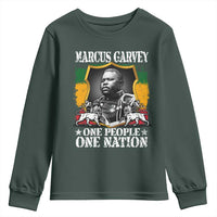 Marcus Garvey Youth Sweatshirt One People One Nation Jamaica Legends Rasta