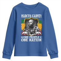 Marcus Garvey Youth Sweatshirt One People One Nation Jamaica Legends Rasta