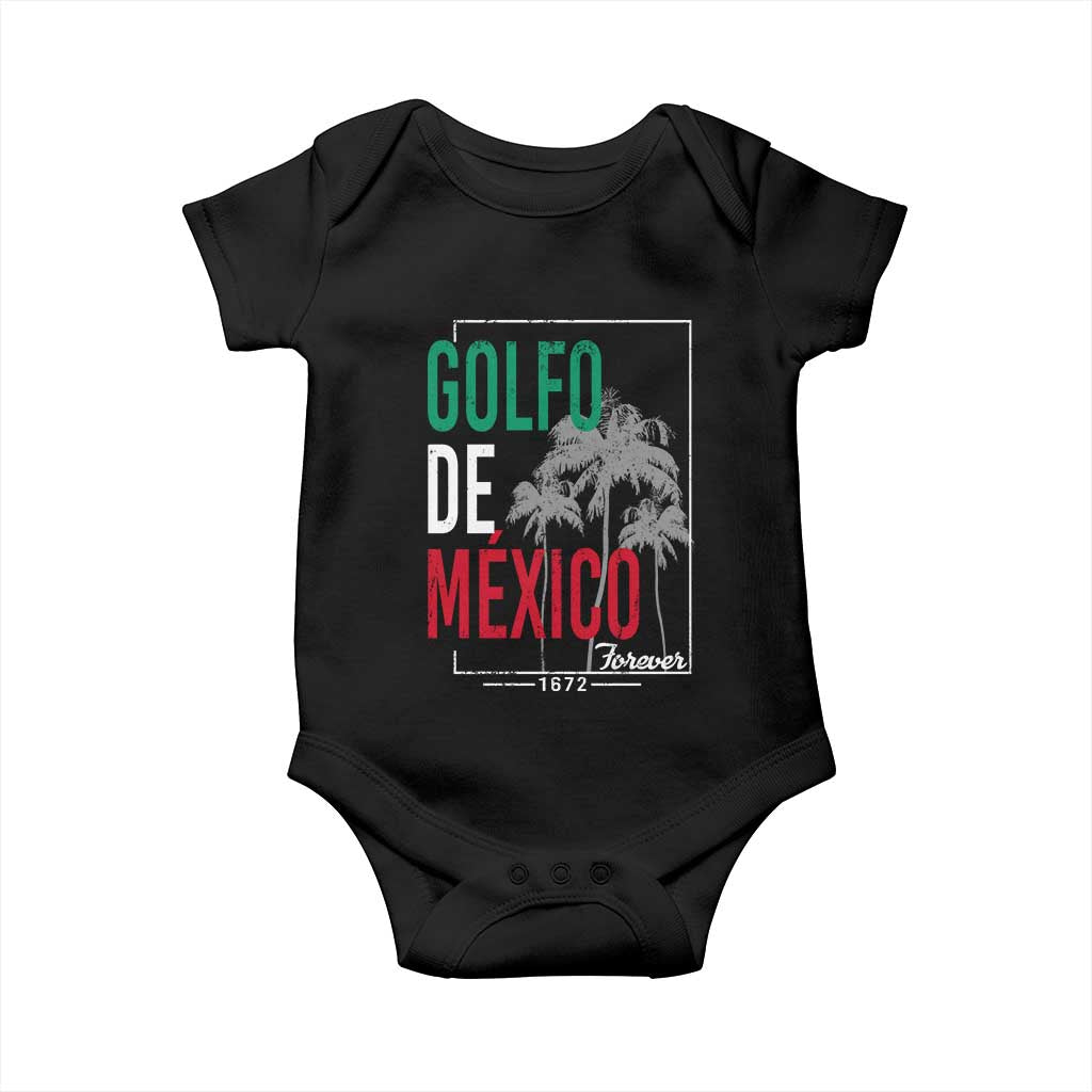 Golfo De Mexico Forever Baby Onesie Mexican Gulf Culture Heritage 1672