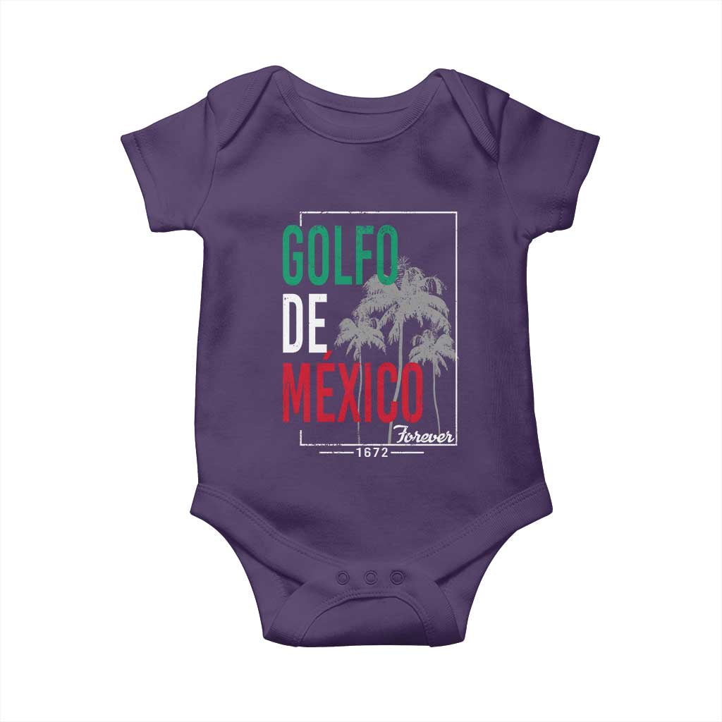 Golfo De Mexico Forever Baby Onesie Mexican Gulf Culture Heritage 1672