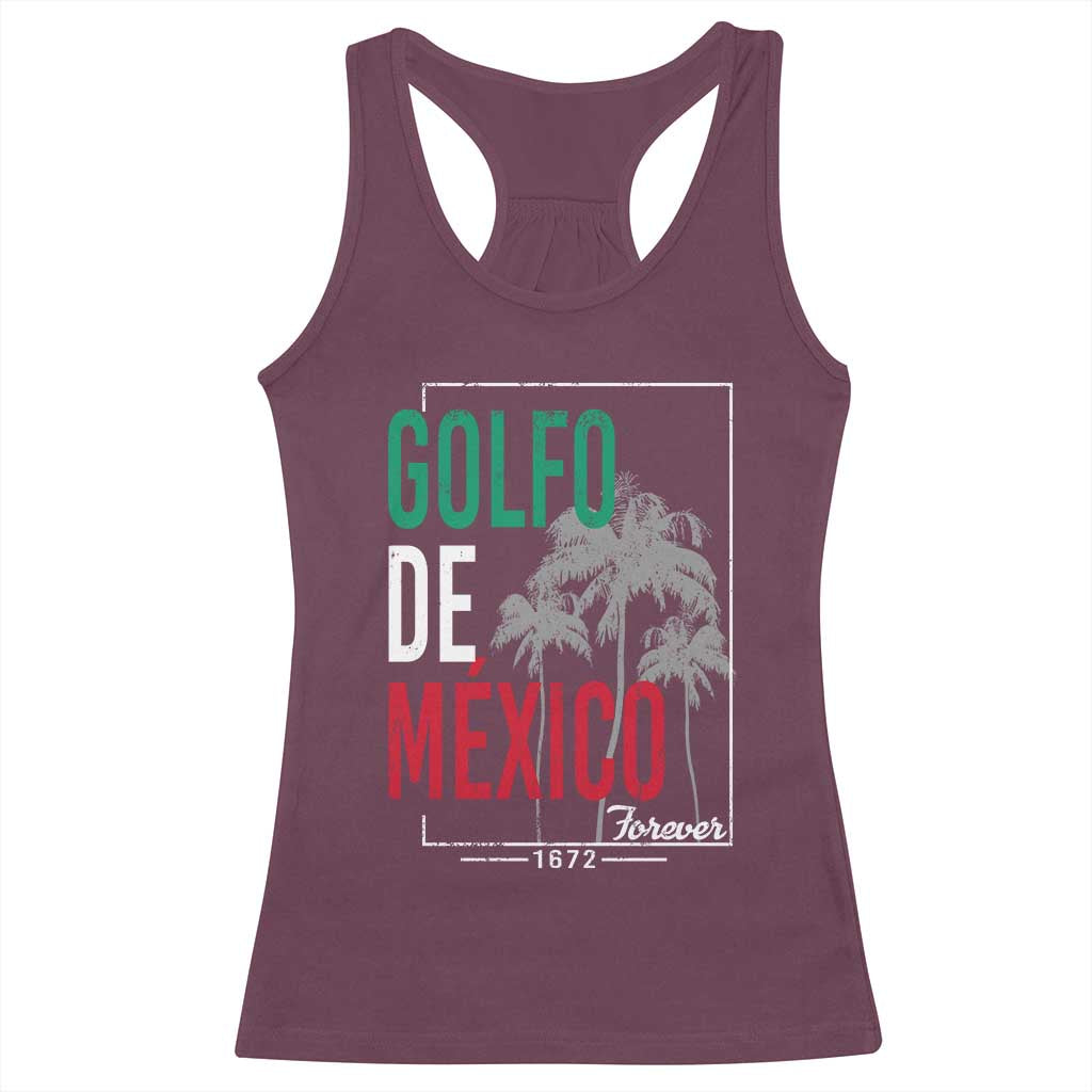 Golfo De Mexico Forever Racerback Tank Top Mexican Gulf Culture Heritage 1672