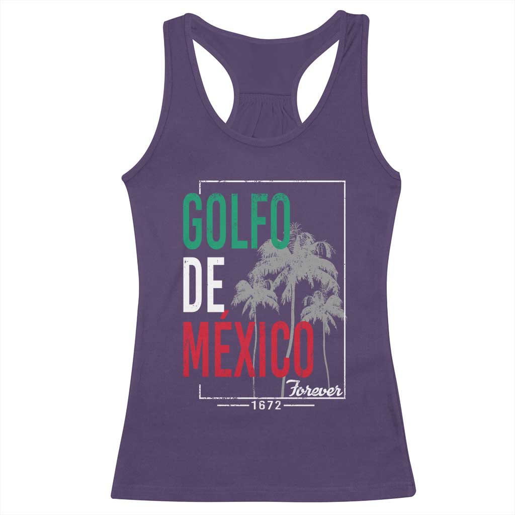 Golfo De Mexico Forever Racerback Tank Top Mexican Gulf Culture Heritage 1672