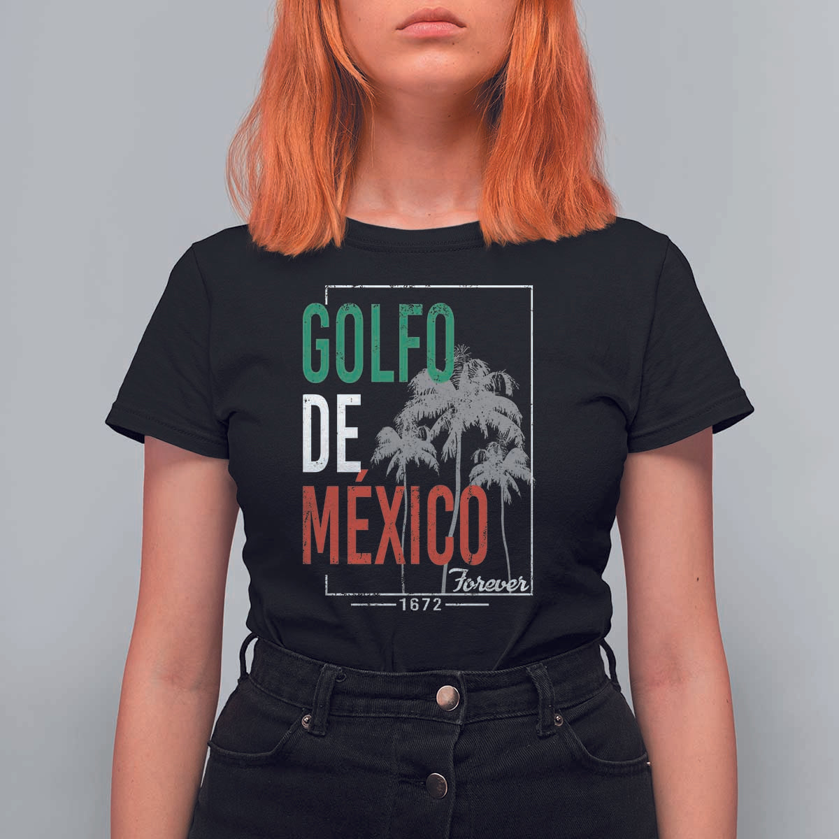 Golfo De Mexico Forever T Shirt For Women Mexican Gulf Culture Heritage 1672