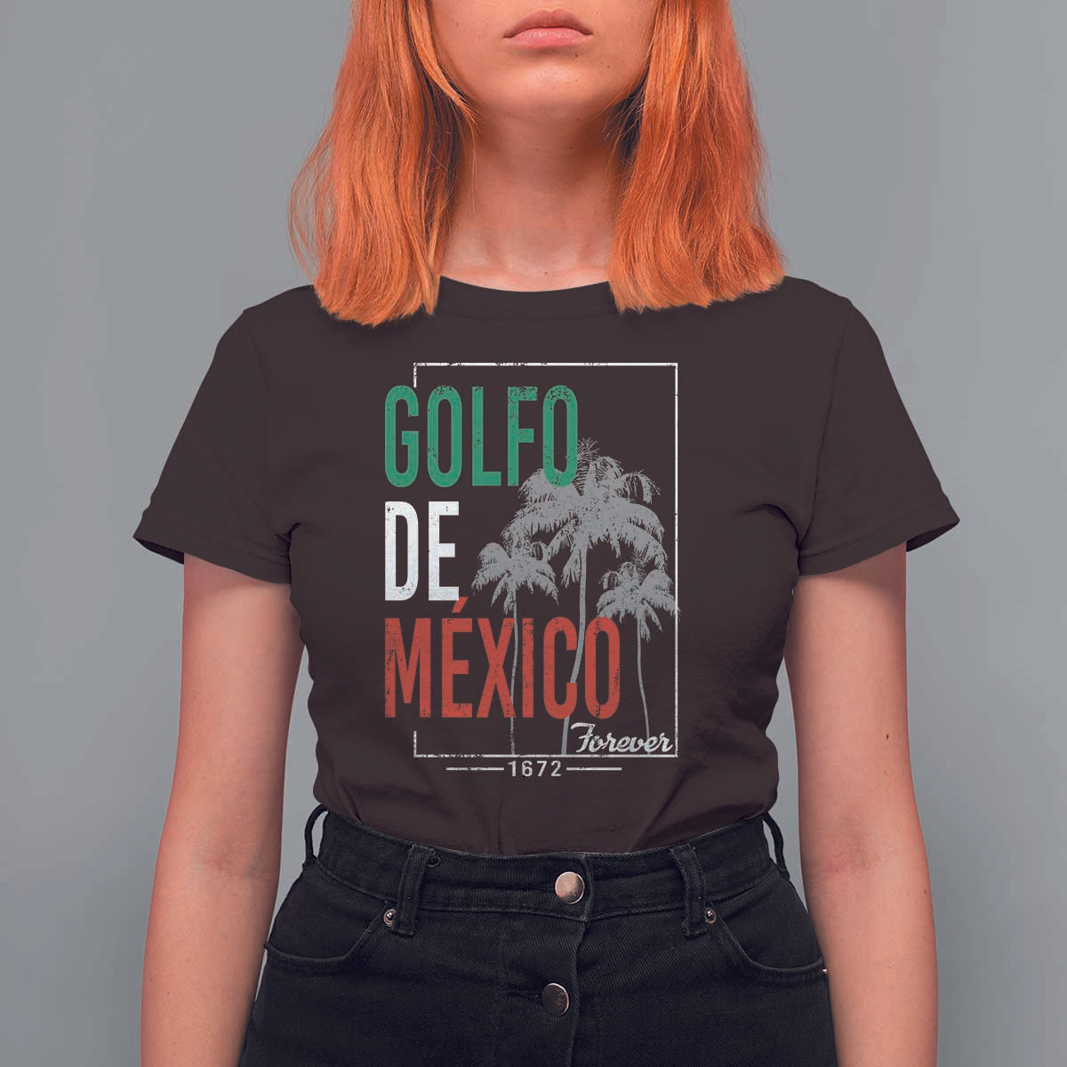 Golfo De Mexico Forever T Shirt For Women Mexican Gulf Culture Heritage 1672