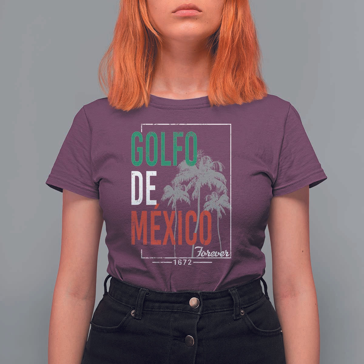 Golfo De Mexico Forever T Shirt For Women Mexican Gulf Culture Heritage 1672