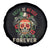 Golfo De Mexico Forever Spare Tire Cover Sea Turtle Mexican Sugar Skull