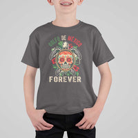 Golfo De Mexico Forever T Shirt For Kid Sea Turtle Mexican Sugar Skull