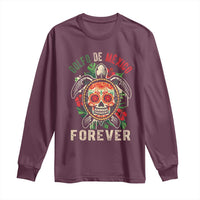 Golfo De Mexico Forever Long Sleeve Shirt Sea Turtle Mexican Sugar Skull