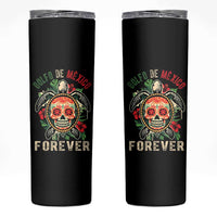 Golfo De Mexico Forever Skinny Tumbler Sea Turtle Mexican Sugar Skull