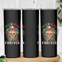 Golfo De Mexico Forever Skinny Tumbler Sea Turtle Mexican Sugar Skull
