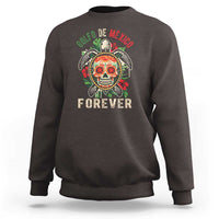 Golfo De Mexico Forever Sweatshirt Sea Turtle Mexican Sugar Skull