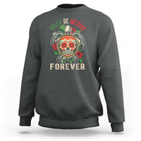 Golfo De Mexico Forever Sweatshirt Sea Turtle Mexican Sugar Skull