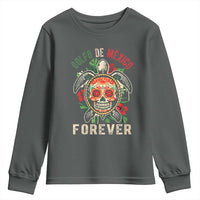 Golfo De Mexico Forever Youth Sweatshirt Sea Turtle Mexican Sugar Skull
