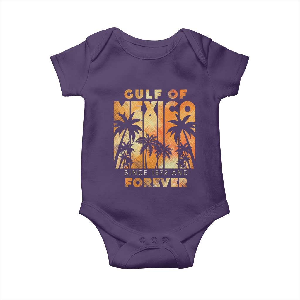 Gulf Of Mexico Baby Onesie Since 1672 And Forever