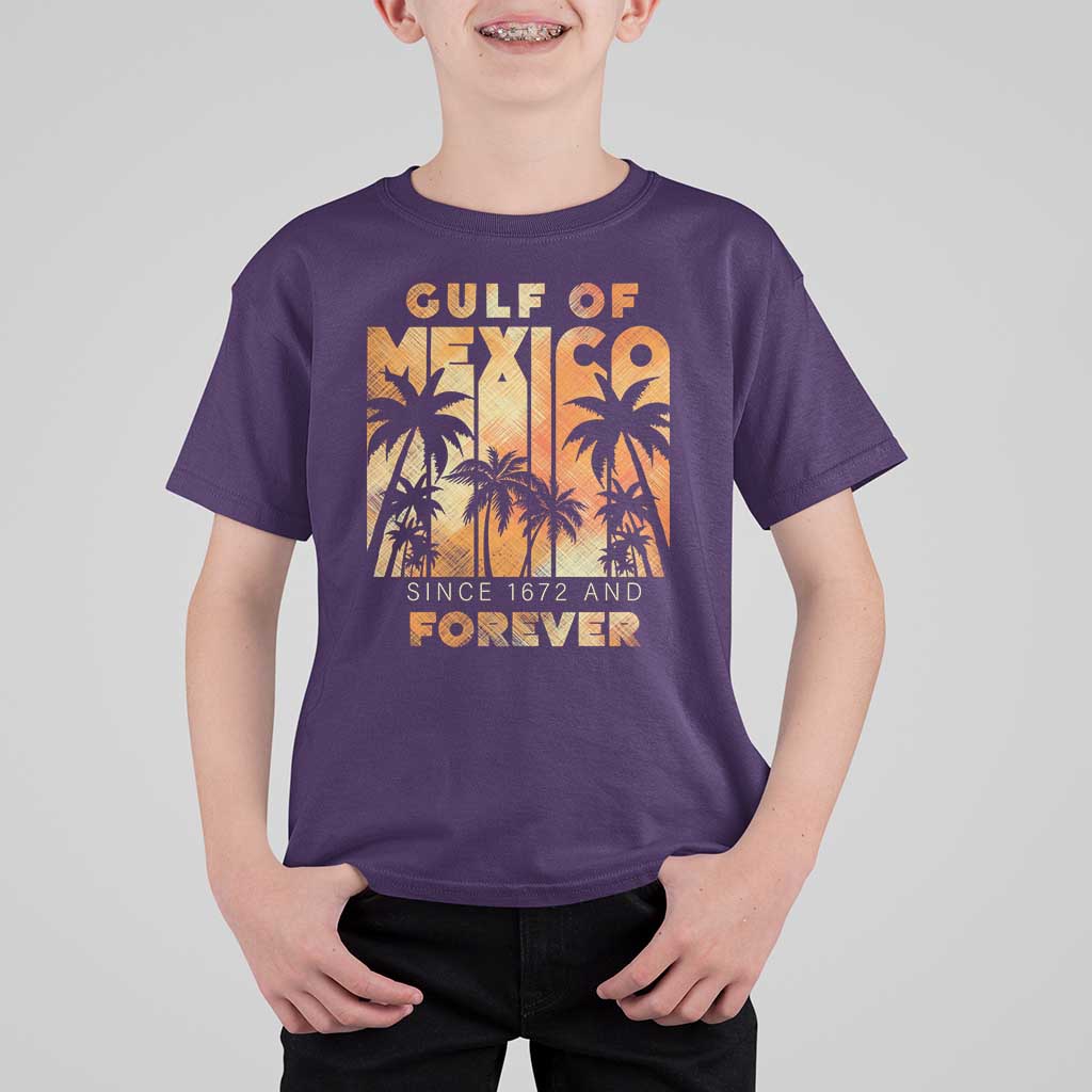 Gulf Of Mexico T Shirt For Kid Since 1672 And Forever