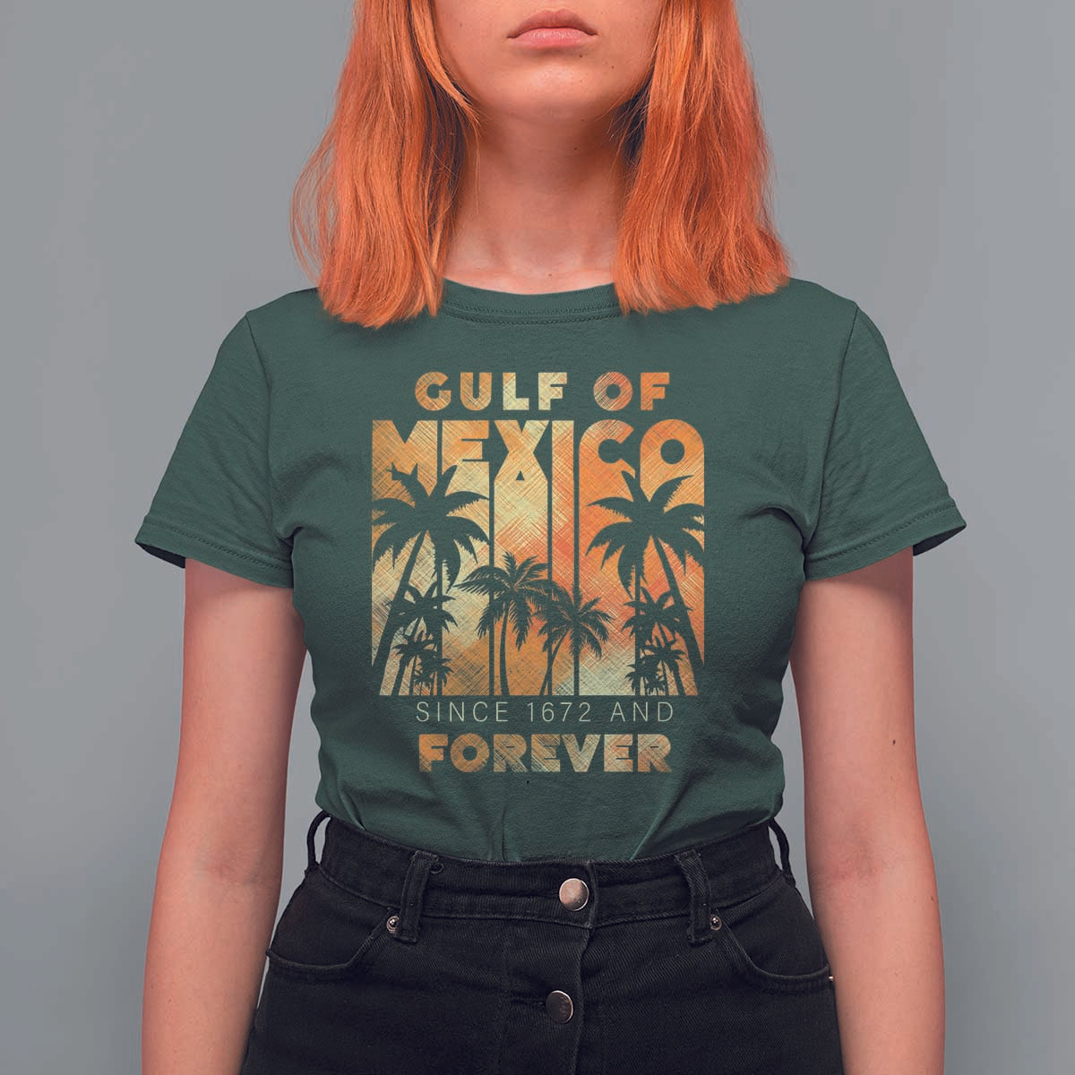 Gulf Of Mexico T Shirt For Women Since 1672 And Forever