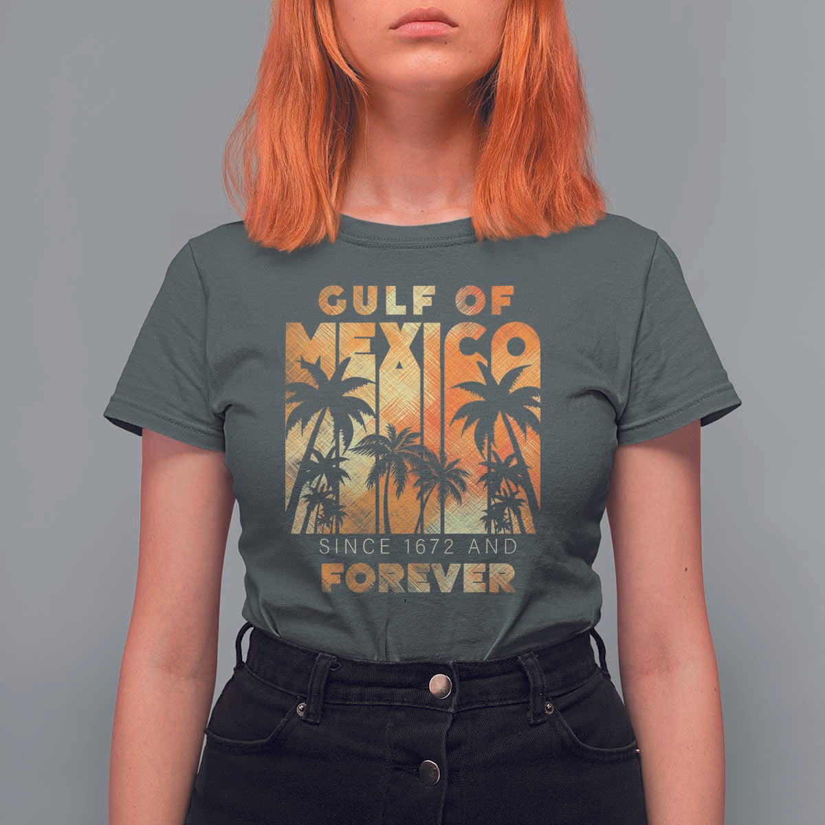 Gulf Of Mexico T Shirt For Women Since 1672 And Forever