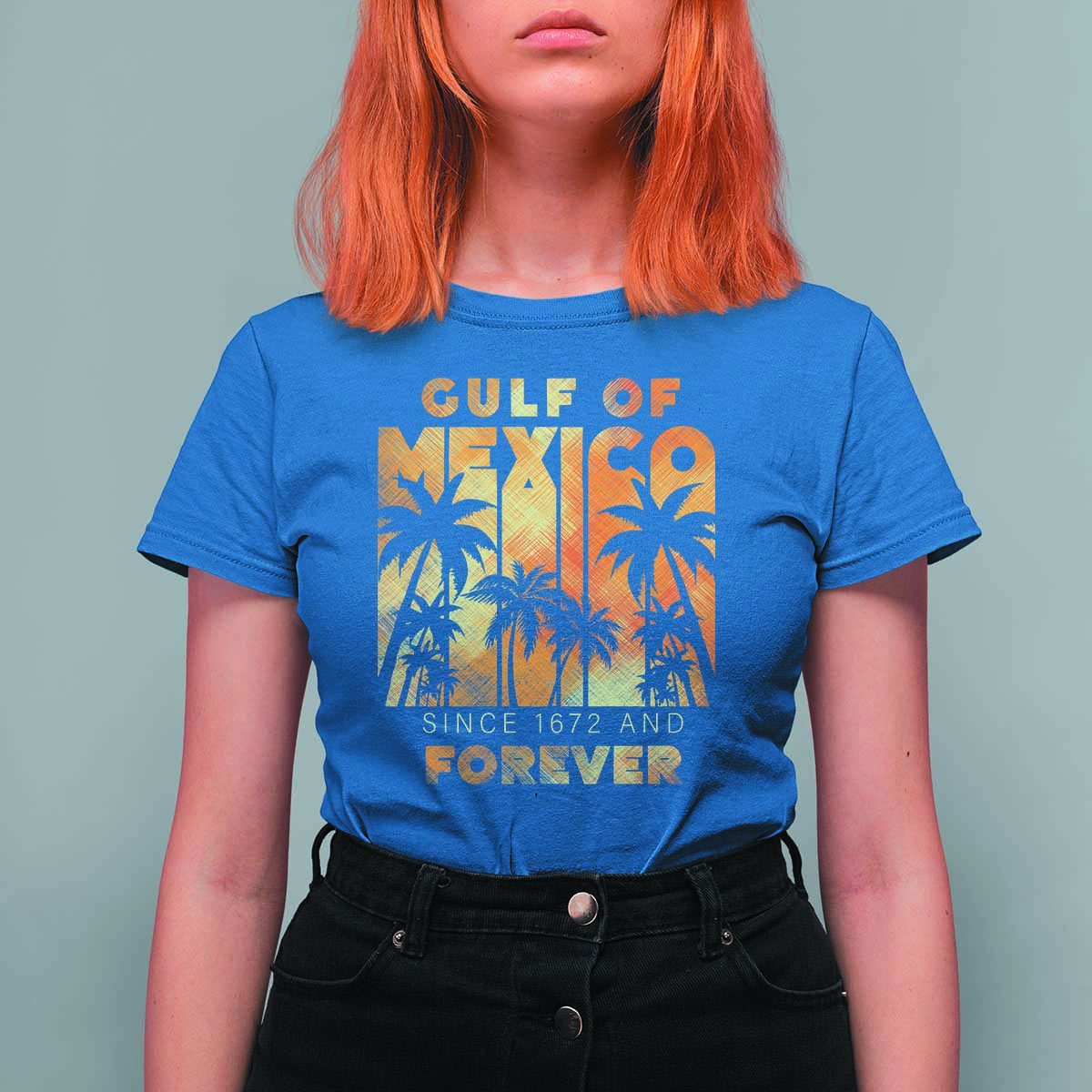 Gulf Of Mexico T Shirt For Women Since 1672 And Forever