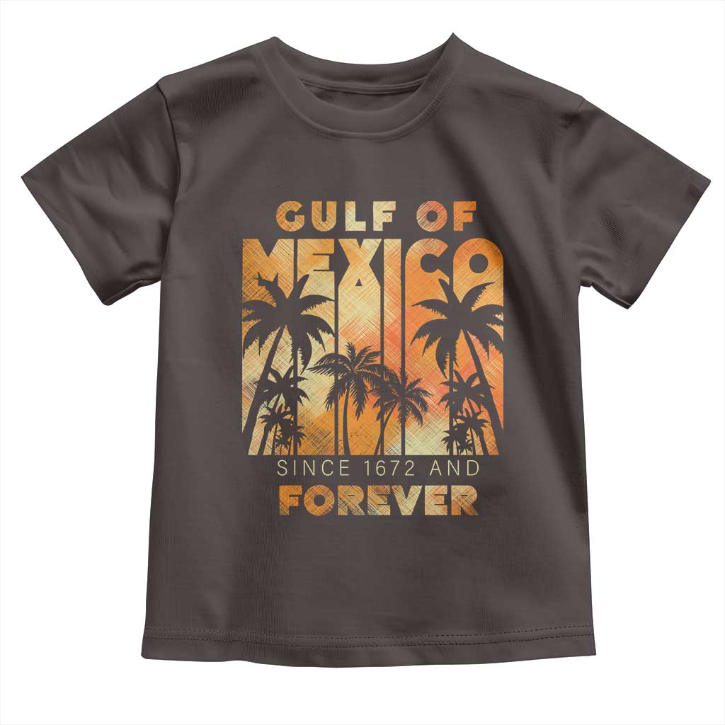 Gulf Of Mexico Toddler T Shirt Since 1672 And Forever