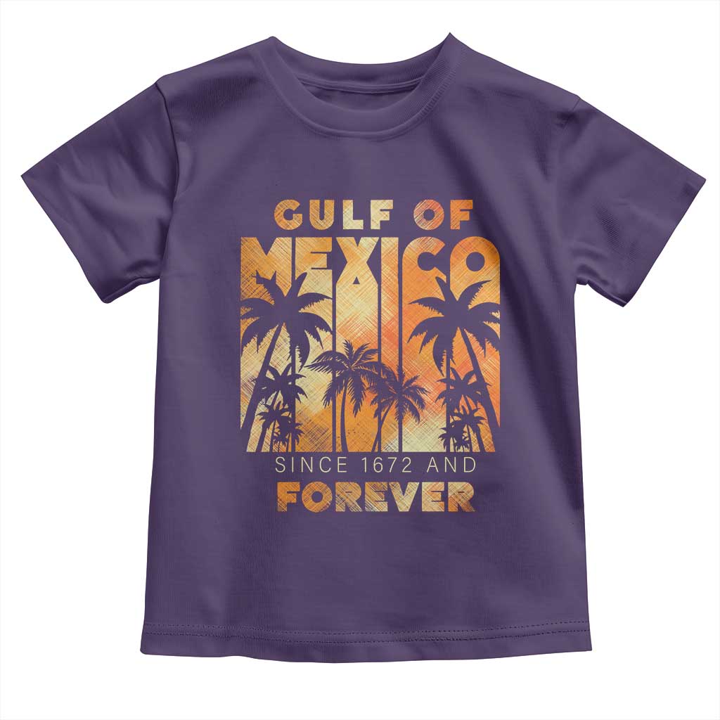 Gulf Of Mexico Toddler T Shirt Since 1672 And Forever