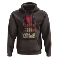 Gulf Of America Est 2025 Hoodie Sunset American Flag Gulf Mexico