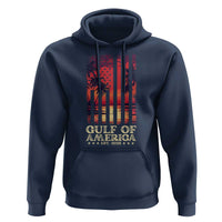 Gulf Of America Est 2025 Hoodie Sunset American Flag Gulf Mexico