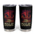 Gulf Of America Est 2025 Tumbler Cup Sunset American Flag Gulf Mexico