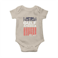 Gulf Of America Baby Onesie Est 2025 American Flag Gulf Mexico