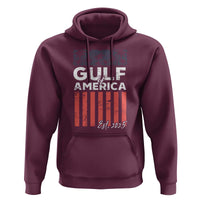 Gulf Of America Hoodie Est 2025 American Flag Gulf Mexico