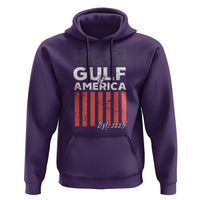 Gulf Of America Hoodie Est 2025 American Flag Gulf Mexico