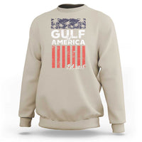 Gulf Of America Sweatshirt Est 2025 American Flag Gulf Mexico