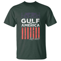 Gulf Of America T Shirt Est 2025 American Flag Gulf Mexico
