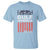 Gulf Of America T Shirt Est 2025 American Flag Gulf Mexico