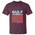 Gulf Of America T Shirt Est 2025 American Flag Gulf Mexico