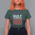 Gulf Of America T Shirt For Women Est 2025 American Flag Gulf Mexico
