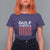 Gulf Of America T Shirt For Women Est 2025 American Flag Gulf Mexico