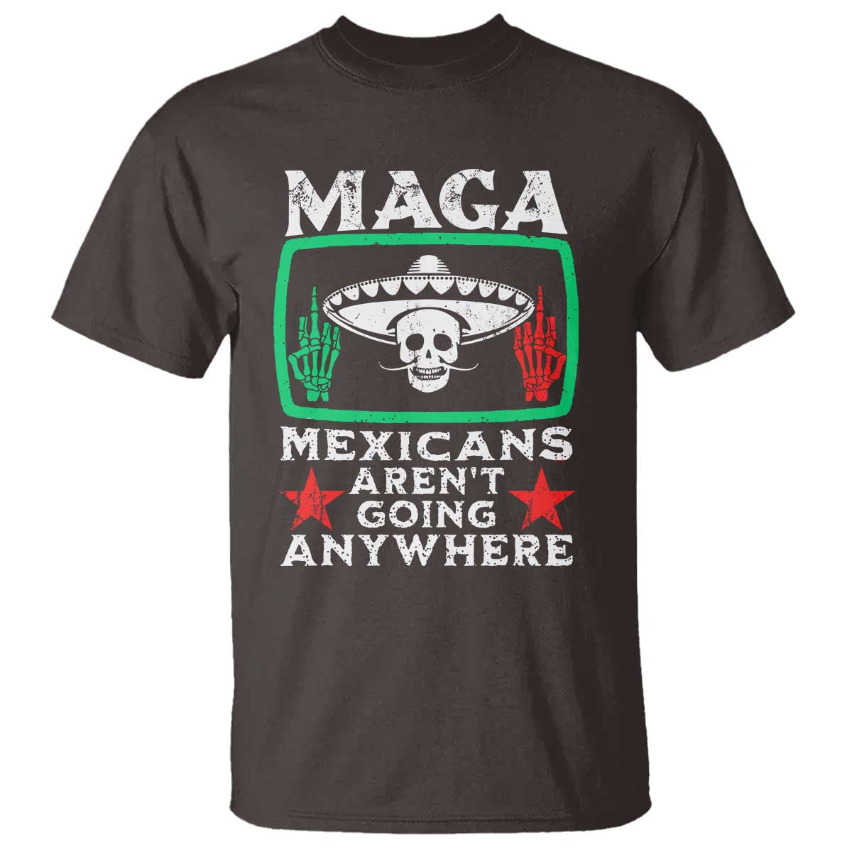Mexicans Aren’t Going Anywhere T Shirt